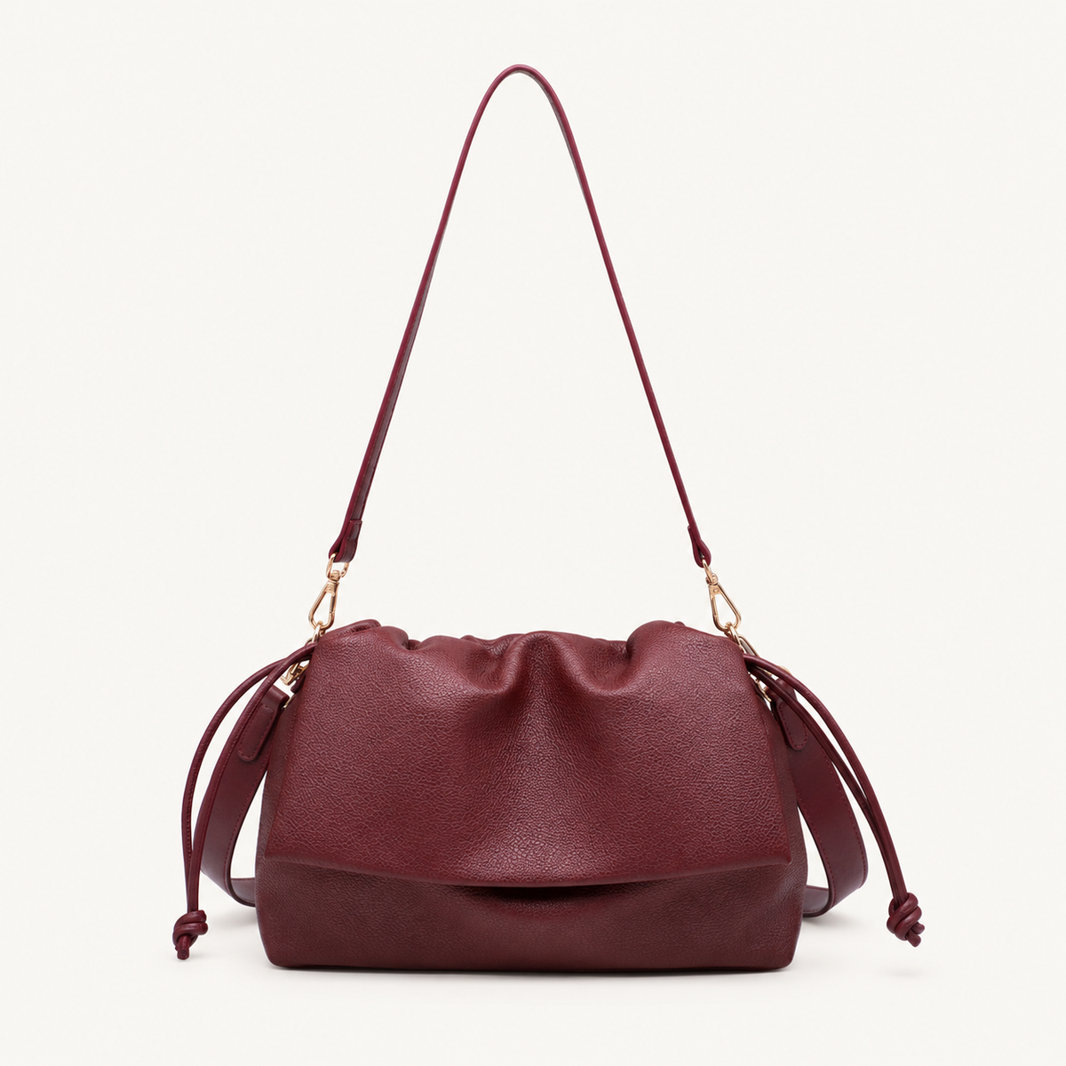 City Shoulder Bag 02522 – Bordeaux – vooraanzicht