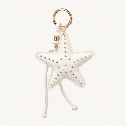 Star Bag Charm 10021 – Bianco – vooraanzicht