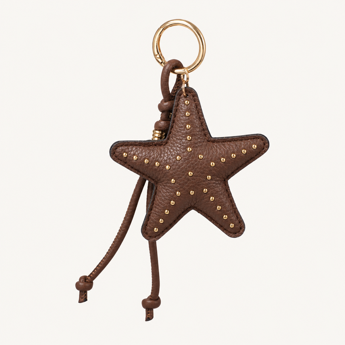 Star Bag Charm 10021 – Darkbrown – vooraanzicht