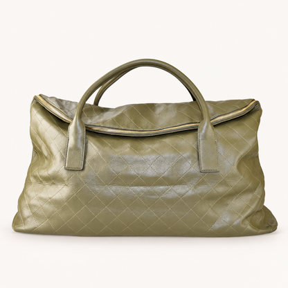 Large Everyday Handbag – Green – vooraanzicht