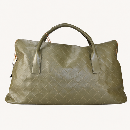 Large Everyday Handbag – Green – achterkant