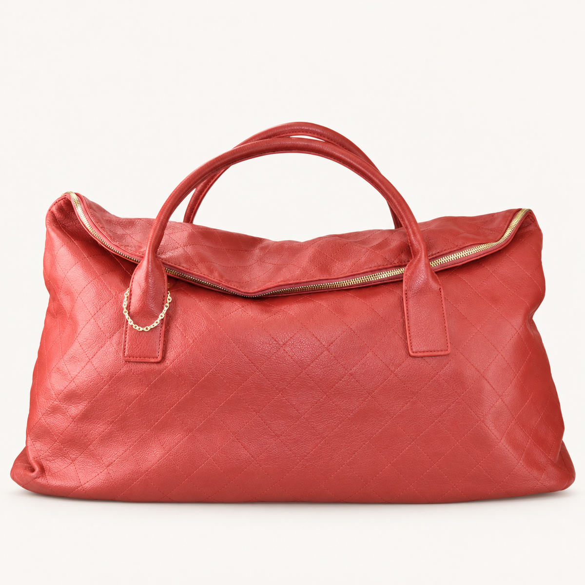 Large Everyday Handbag BO321 – Red – vooraanzicht