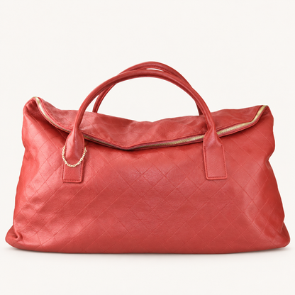 Large Everyday Handbag BO321 – Red – vooraanzicht