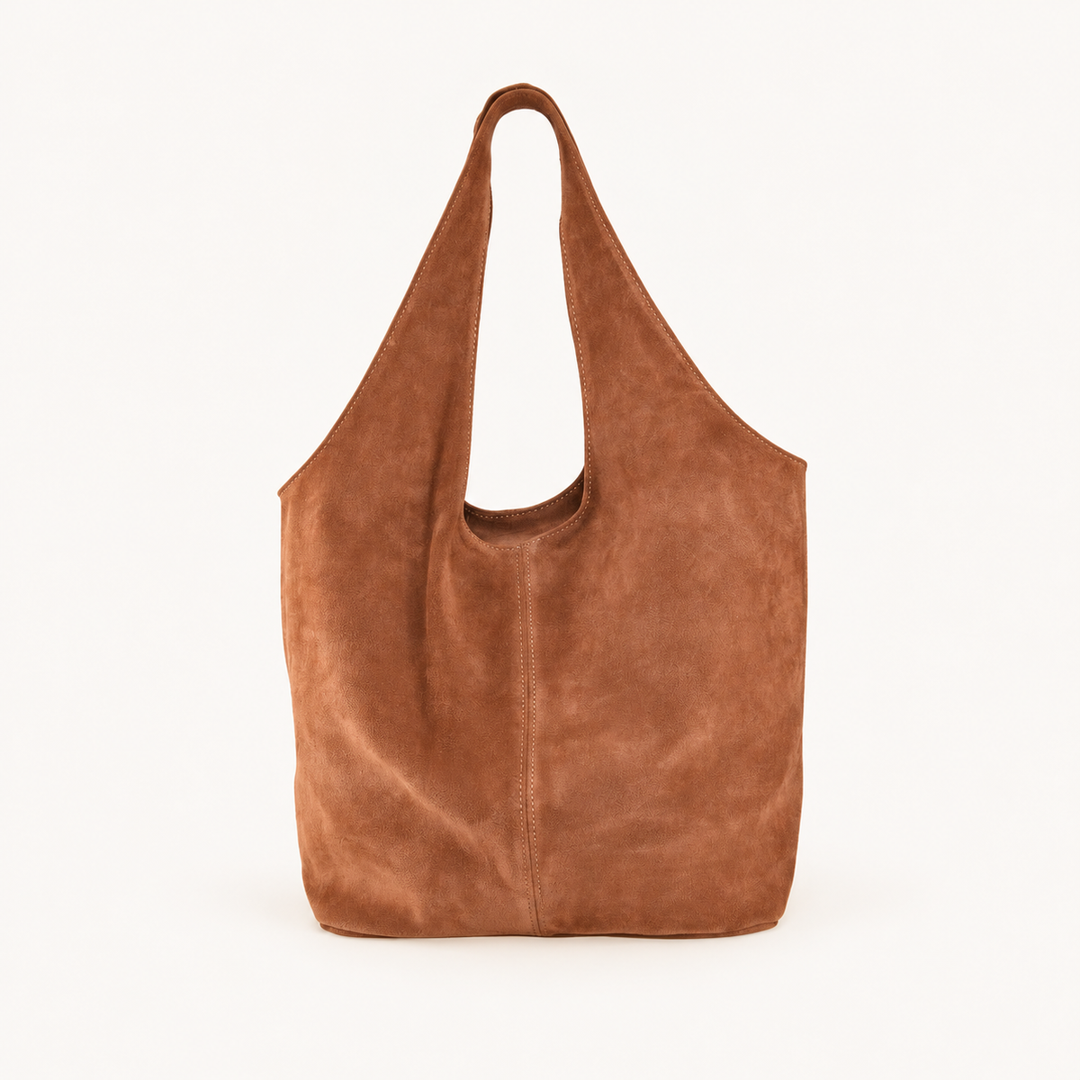 Suede Shopper CT23825 – Tan – vooraanzicht