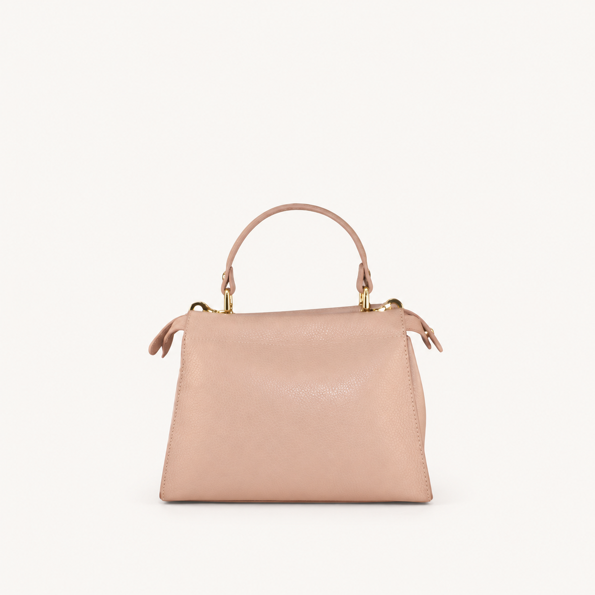 Leather Mini Top Handle Bag FM29832 – Powder pink – vooraanzicht