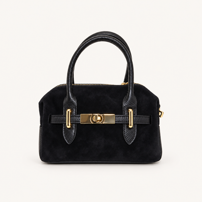 Mini Leather Handbag LR29832 – Nero – vooraanzicht