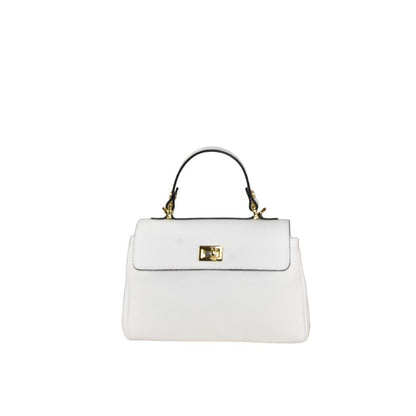 Leather hand bag 100% made Italy