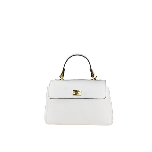 Leather hand bag 100% made Italy