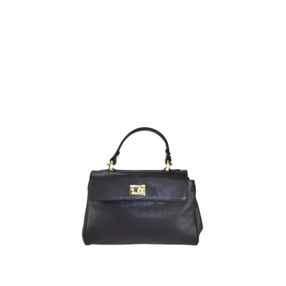 Leather hand bag 100% made Italy