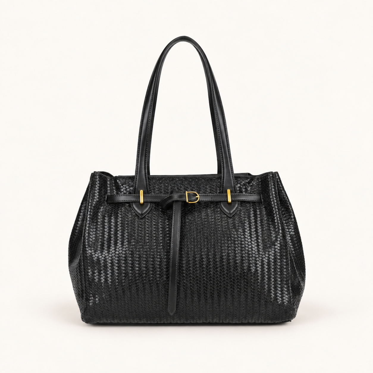 Croc-Embossed Tote Bag