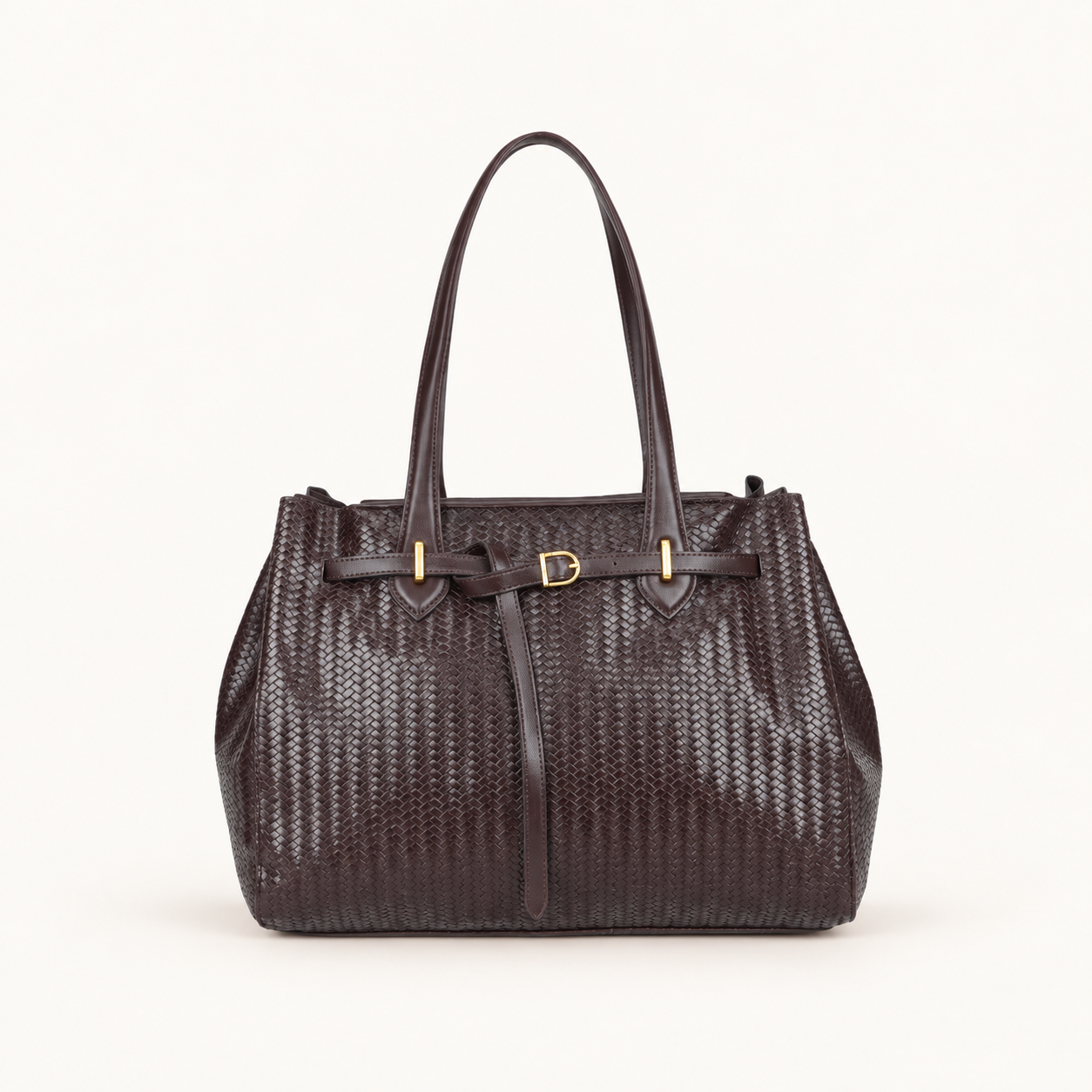 Croc-Embossed Tote Bag