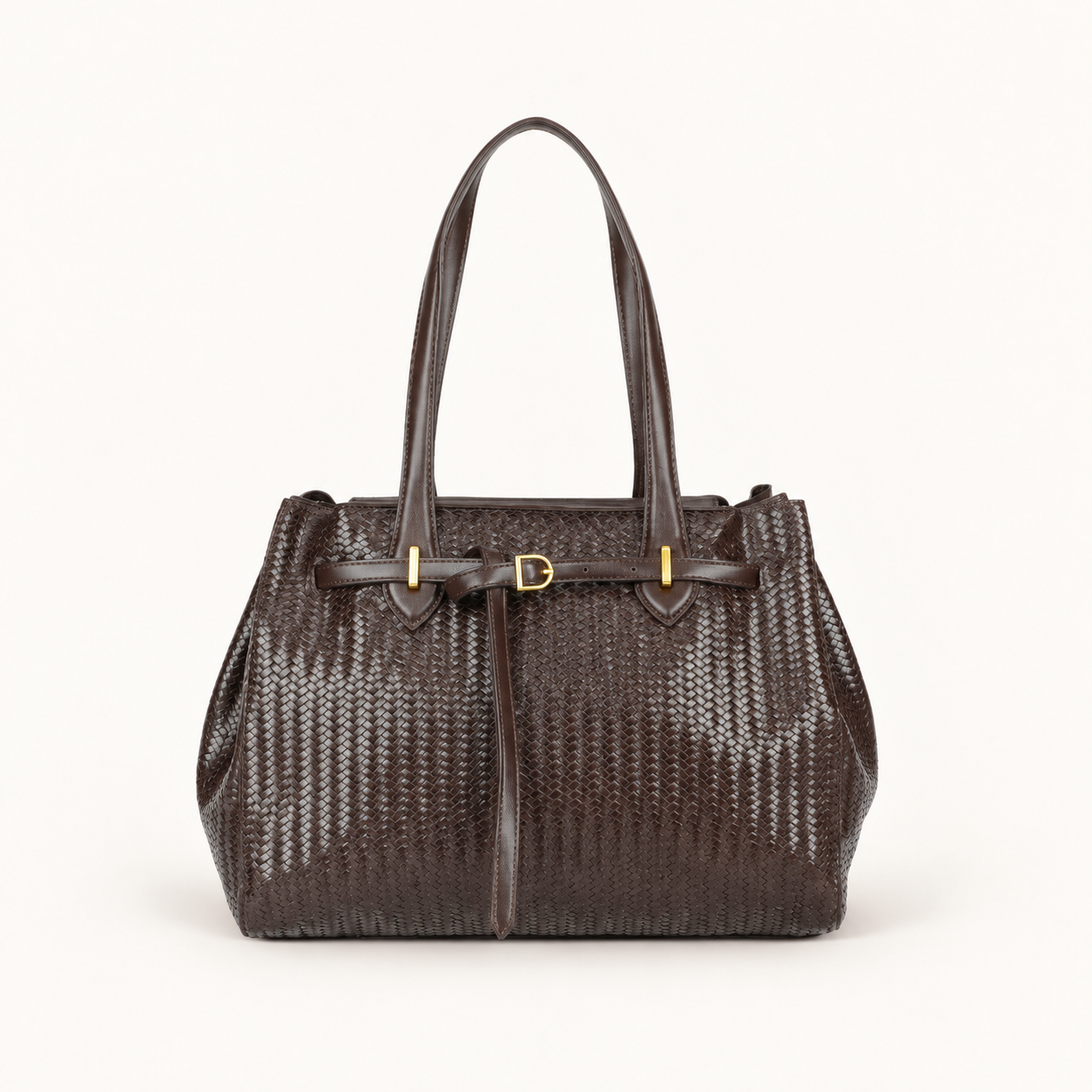 Croc-Embossed Tote Bag