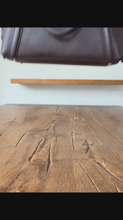 Sac à main en cuir marron LVT