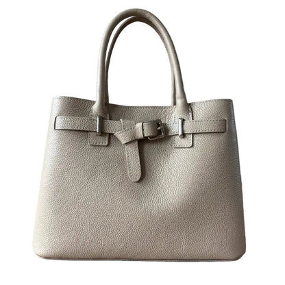 LVT Taupe Structured Bag