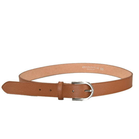 Woman leather belt made Italy