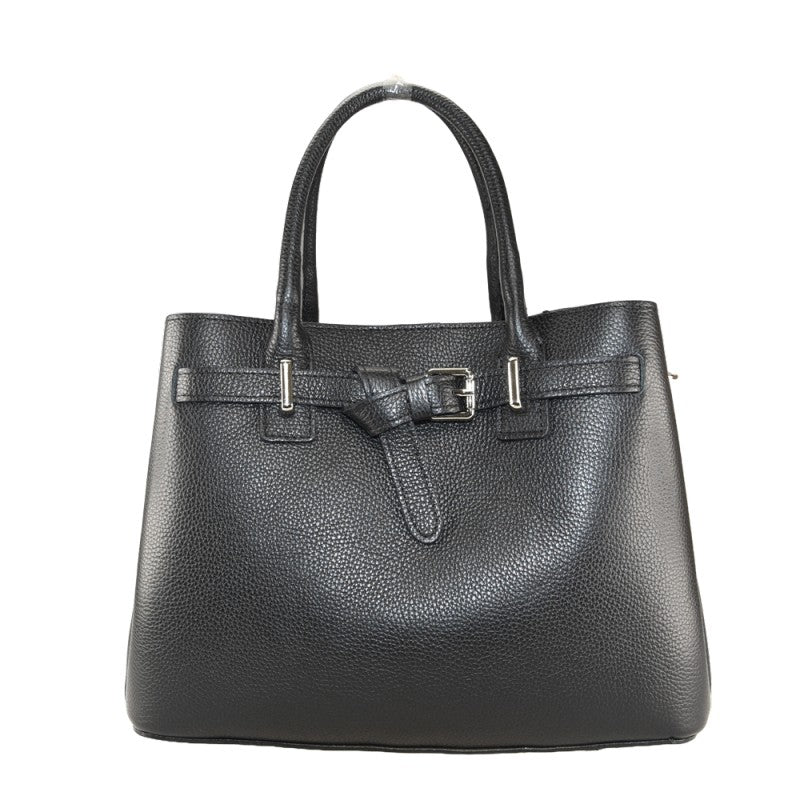 Woman leather hand bag 100% made italy