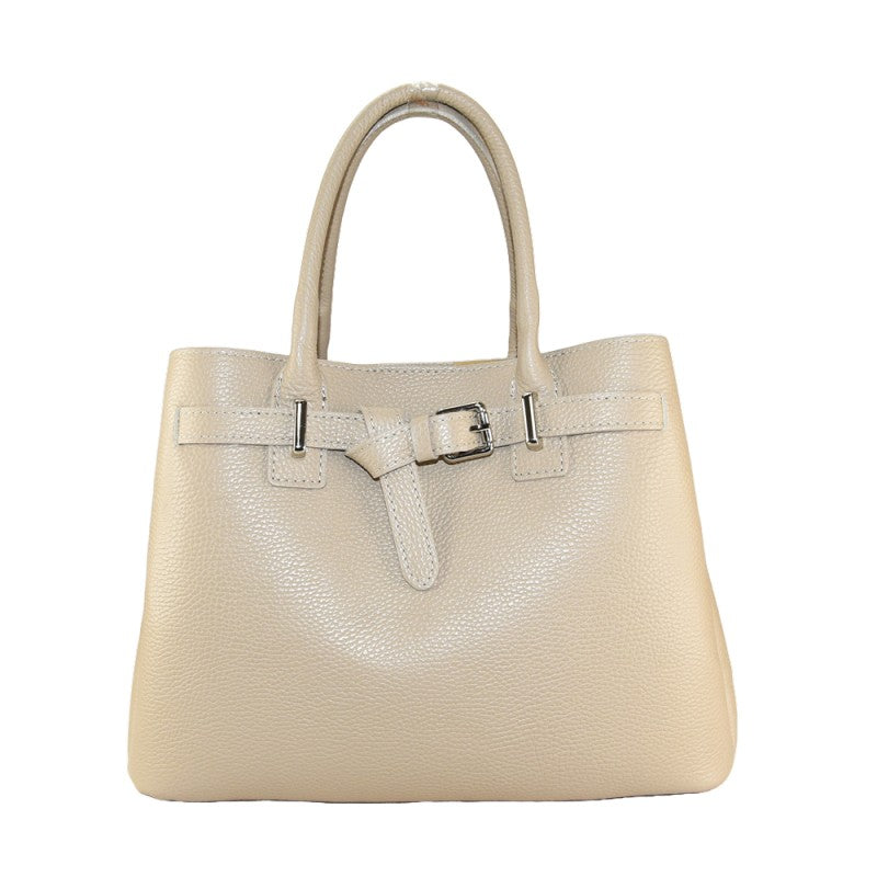 Woman leather hand bag 100% made italy