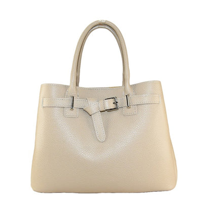 Woman leather hand bag 100% made italy