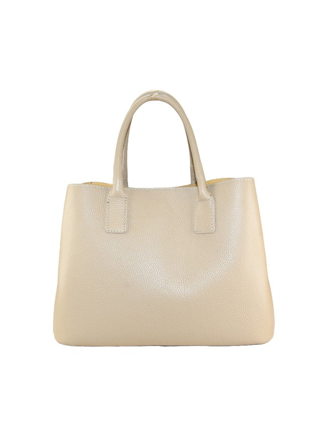 Woman leather hand bag 100% made italy