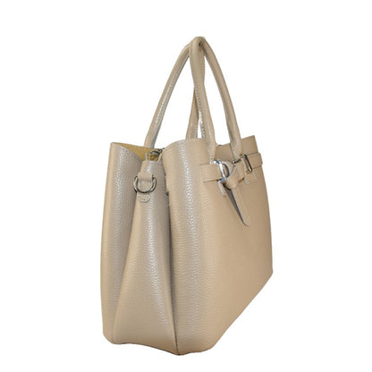Woman leather hand bag 100% made italy