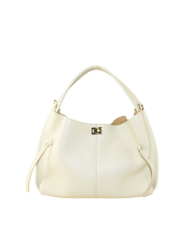 Woman leather hand bag 100% made italy