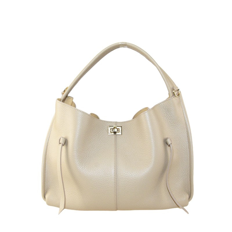 Woman leather hand bag 100% made italy