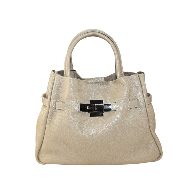 Woman leather hand bag 100% made italy