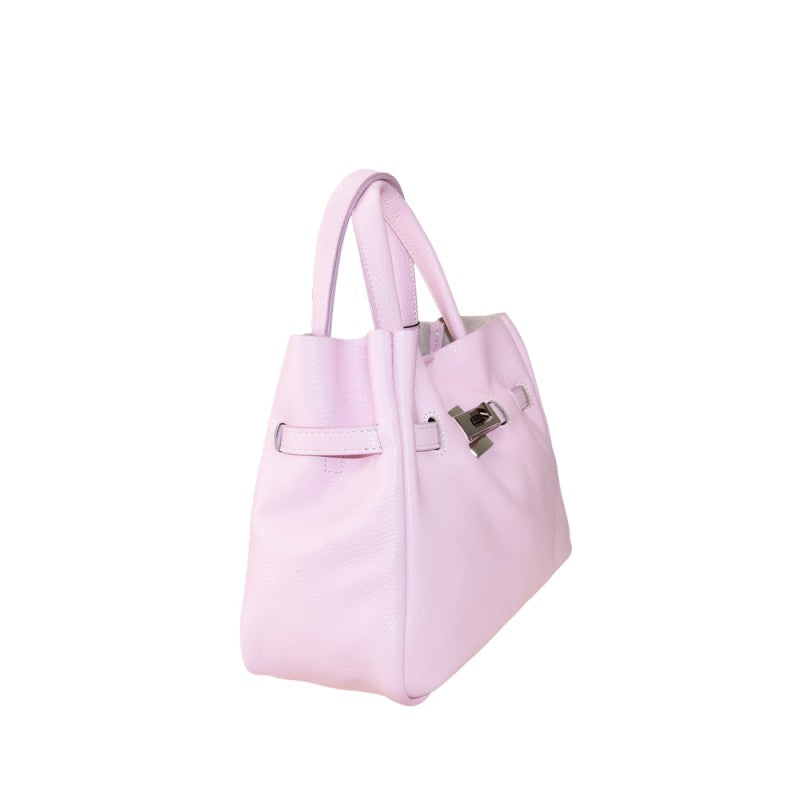 Woman leather hand bag 100% made italy