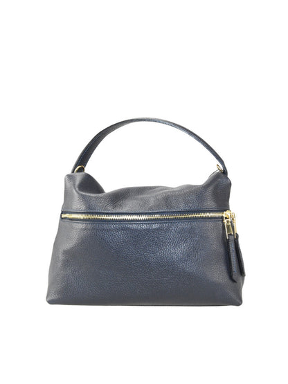 Woman leather hand bag 100% made italy