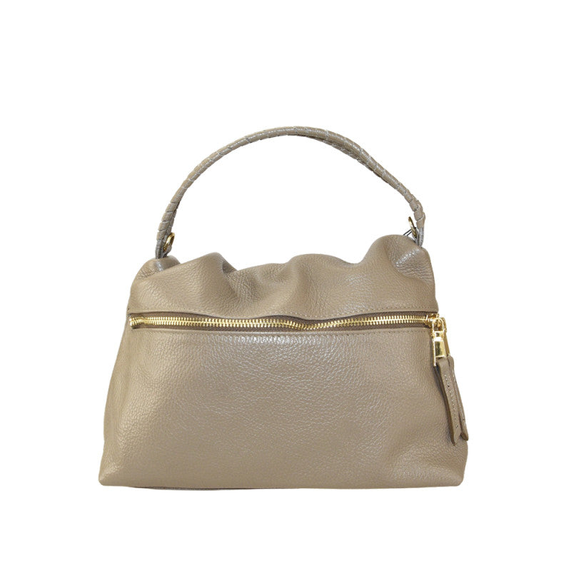 Woman leather hand bag 100% made italy