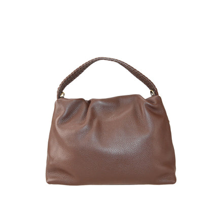 Woman leather hand bag 100% made italy