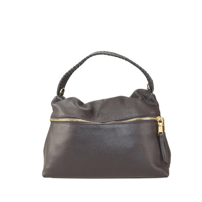 Woman leather hand bag 100% made italy