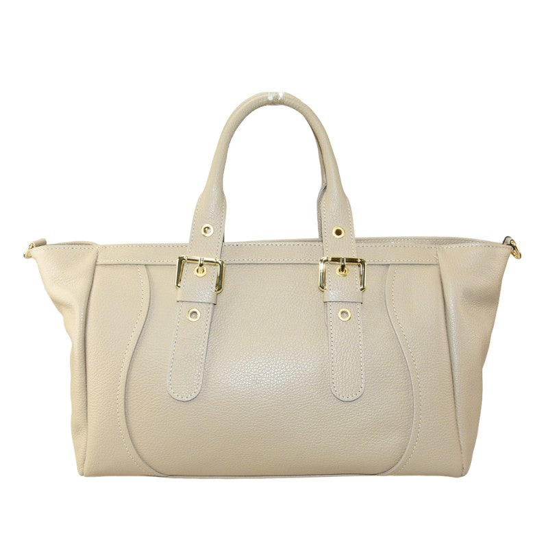 Woman leather hand bag 100% made italy