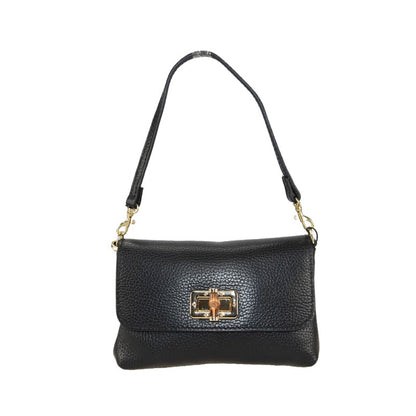 Woman leather pochette 100% made italy