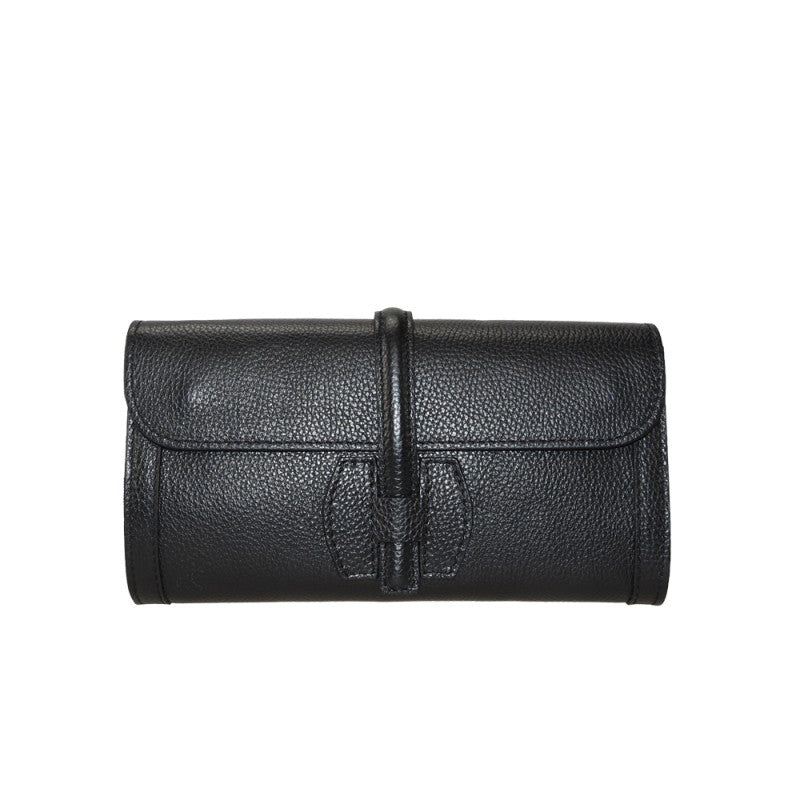 Woman leather pochette 100% made italy