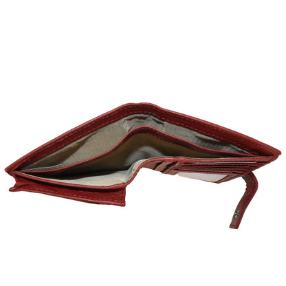 Leather Flap Wallet