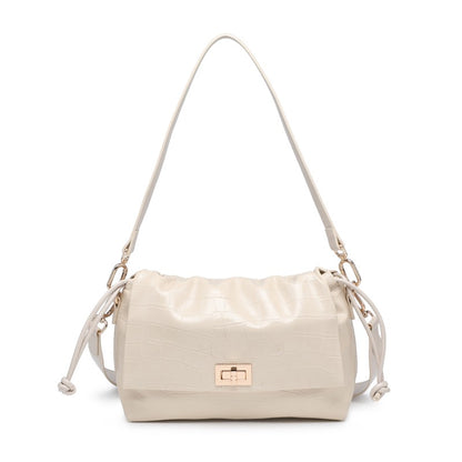 Woman synthetic leather shoulder bag