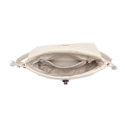 Woman synthetic leather shoulder bag