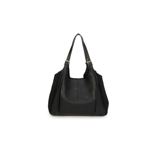 Woman synthetic leather shoulder bag