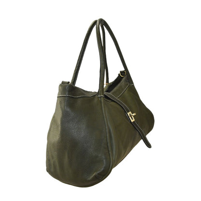 Vintage Leather Hobo Bag